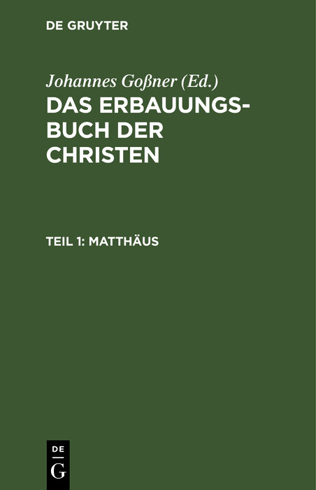 Matth&auml;us - 