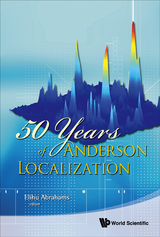 50 YEARS OF ANDERSON LOCALIZATION - 