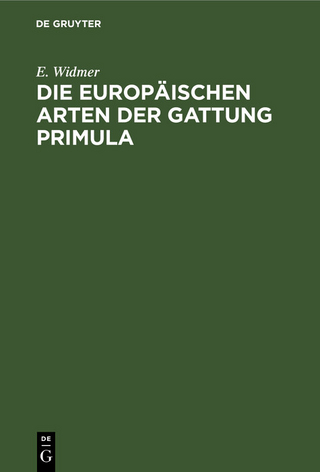 Die europäischen Arten der Gattung Primula