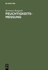 Feuchtigkeitsmessung - Hermann Bongards
