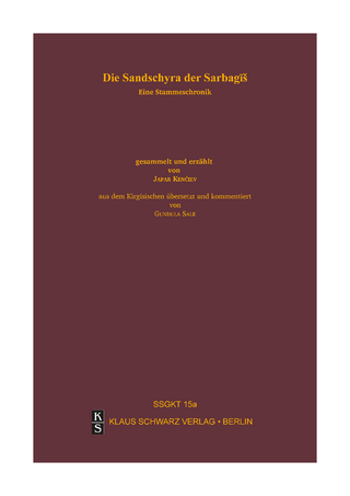 Die Sandschyra der Sarbagï?