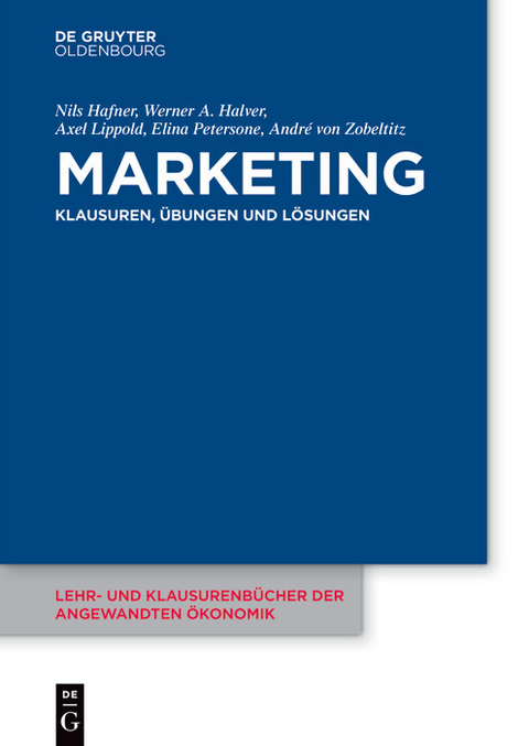 Marketing -  Nils Hafner,  Werner Halver,  Axel Lippold,  Elina Petersone,  Andr&eacute; von Zobeltitz