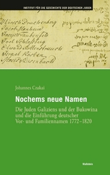Nochems neue Namen -  Johannes Czakai
