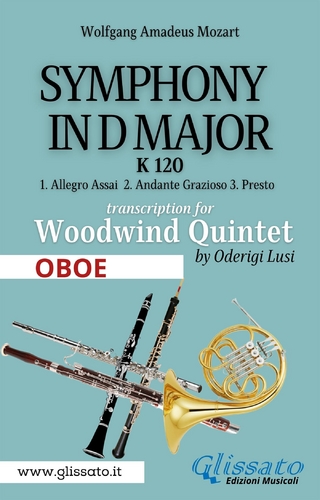 (Oboe) Symphony K 120 - Woodwind Quintet