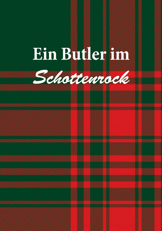 Ein Butler im Schottenrock