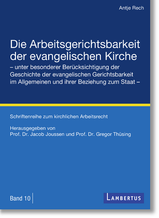 Die Arbeitsgerichtsbarkeit der evangelischen Kirche