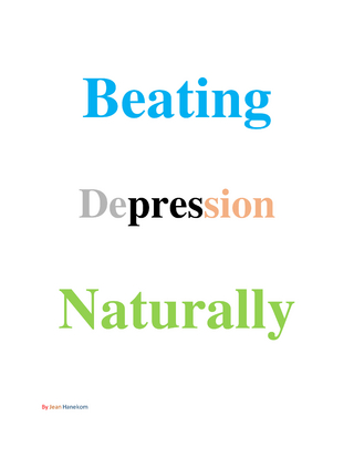Beating Depression Naturally