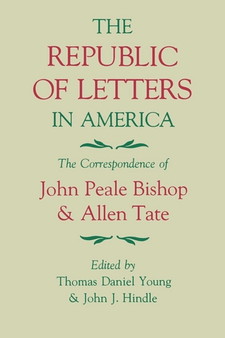 The Republic of Letters in America