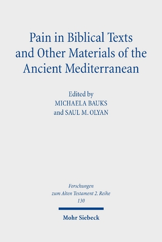 Pain in Biblical Texts and Other Materials of the Ancient Mediterranean