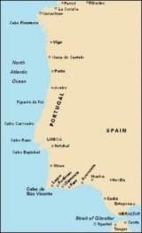 Cabo Finisterre to Gibraltar Passage Chart - Imray