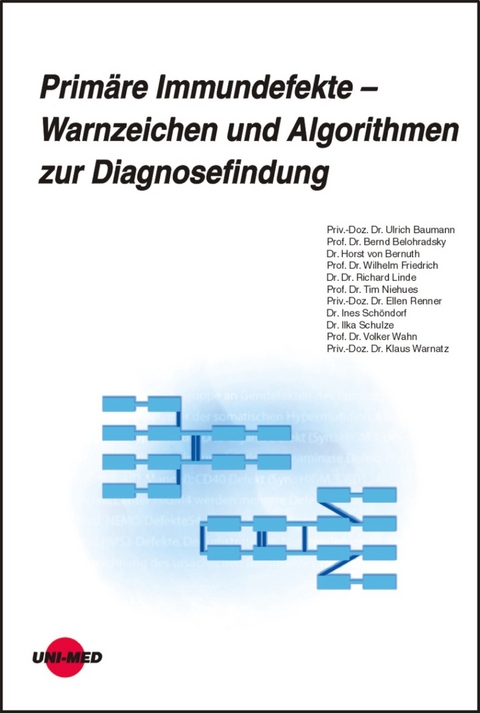 Prim&auml;re Immundefekte - Warnzeichen und Algorithmen zur Diagnosefindung - Ulrich Baumann, Bernd Belohradsky, Horst von Bernuth, Wilhelm Friedrich