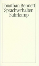 Sprachverhalten - Jonathan Bennett