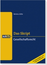 Gesellschaftsrecht - Jütte, Verena