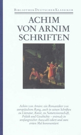Werke in sechs B&auml;nden - Achim von Arnim