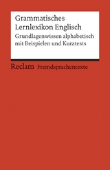 Grammatisches Lernlexikon Englisch - Andrew Williams