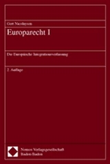 Europarecht I - Nicolaysen, Gert
