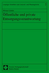 &Ouml;ffentliche und private Entsorgungsverantwortung