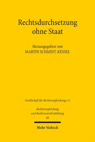 Rechtsdurchsetzung ohne Staat