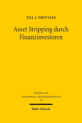 Asset Stripping durch Finanzinvestoren