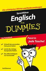 Sprachf&uuml;hrer Englisch f&uuml;r Dummies Das Pocketbuch - Gail Brenner