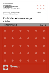 Recht der Altersvorsorge - Schwintowski, Hans-Peter; Rüffert, Thorsten