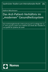 Das Arzt-Patient-Verh&auml;ltnis im ''modernen'' Gesundheitssystem - Kathrin Nitschmann
