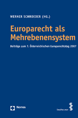 Europarecht als Mehrebenensystem - Schroeder, Werner