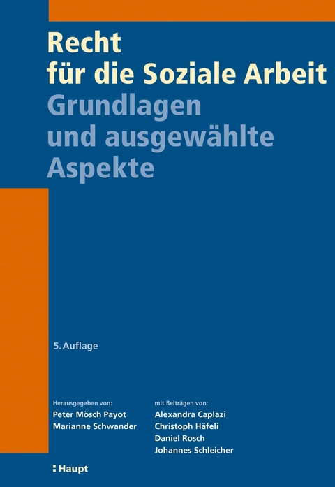 Recht f&uuml;r die Soziale Arbeit - 