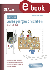 Einfache Lesespurgeschichten Deutsch 7-8 - Christiane B&ouml;&szlig;el