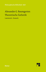 Theoretische Ästhetik - Alexander Gottlieb Baumgarten