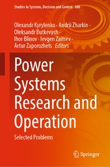 Power Systems Research and Operation - 