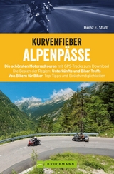 Kurvenfieber Alpenp&auml;sse: Motorradreisef&uuml;hrer f&uuml;r die Alpen - Heinz E. Studt