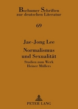 Normalismus und Sexualit&auml;t - Jae-Jong Lee