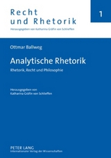 Analytische Rhetorik - Katharina Gr&auml;fin von Schlieffen