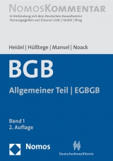 B&uuml;rgerliches Gesetzbuch: Allgemeiner Teil - EGBGB - 