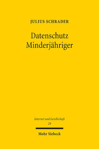 Datenschutz Minderjähriger