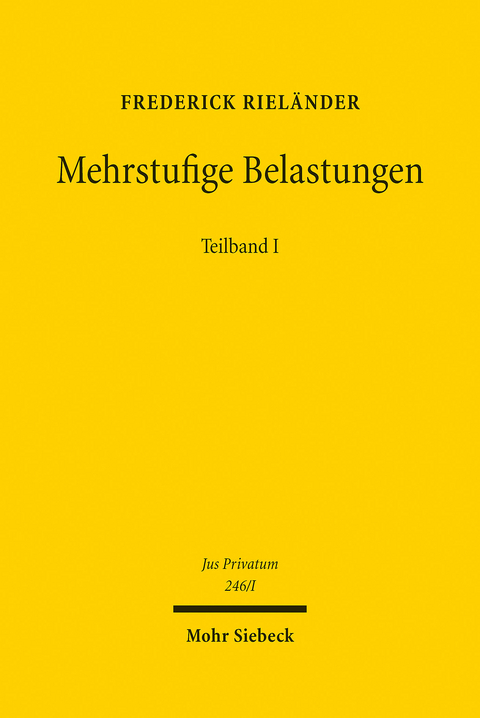 Mehrstufige Belastungen -  Frederick Riel&auml;nder
