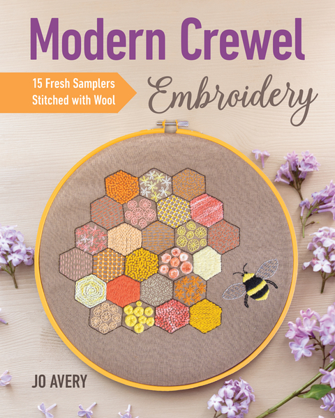 Modern Crewel Embroidery -  Jo Avery