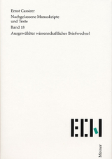 Briefe. Ausgewählter wissenschaftlicher Briefwechsel - Ernst Cassirer