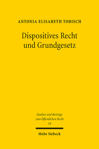 Dispositives Recht und Grundgesetz