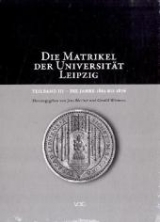 Die Matrikel der Universit&auml;t Leipzig - 