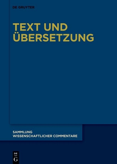 Text und &Uuml;bersetzung