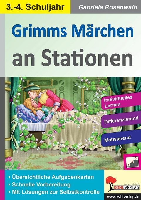 Grimms M&auml;rchen an Stationen / Klasse 3-4 -  Gabriela Rosenwald