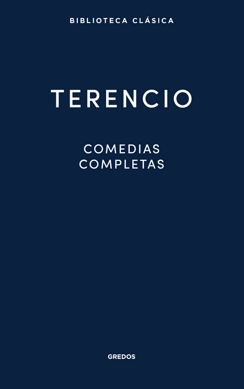 Comedias completas -  Terencio