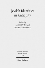 Jewish Identities in Antiquity - 