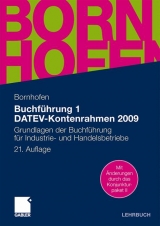 Buchführung 1 DATEV-Kontenrahmen 2009 - Bornhofen, Manfred; Bornhofen, Martin C.; Meyer, Lothar
