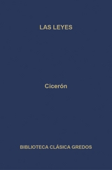 Las leyes - Marco Tulio Cicer&oacute;n