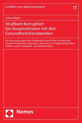 Strafbare Korruption bei Kooperationen mit den Gesundheitshandwerken