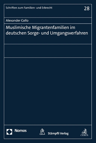 Muslimische Migrantenfamilien im deutschen Sorge- und Umgangsverfahren