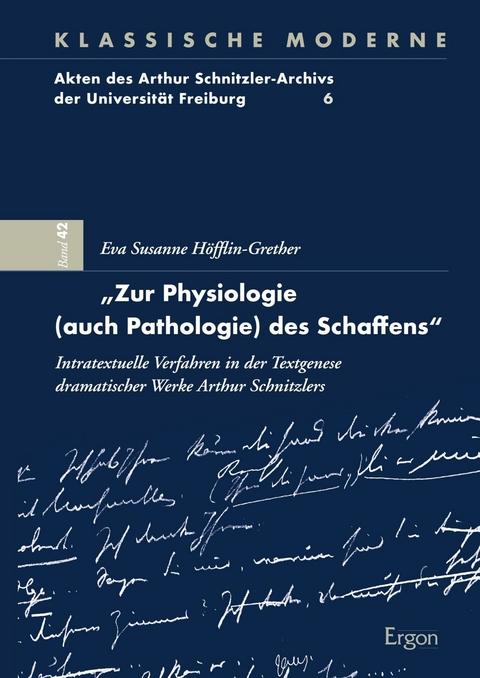 "Zur Physiologie (auch Pathologie) des Schaffens" - Eva Susanne H&ouml;fflin-Grether